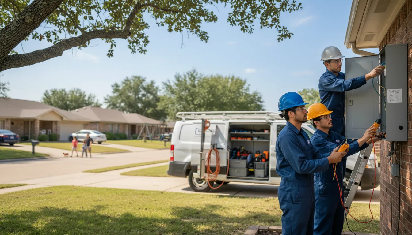 Certified electrician providing emergency electrical services in Owings Mills, MD